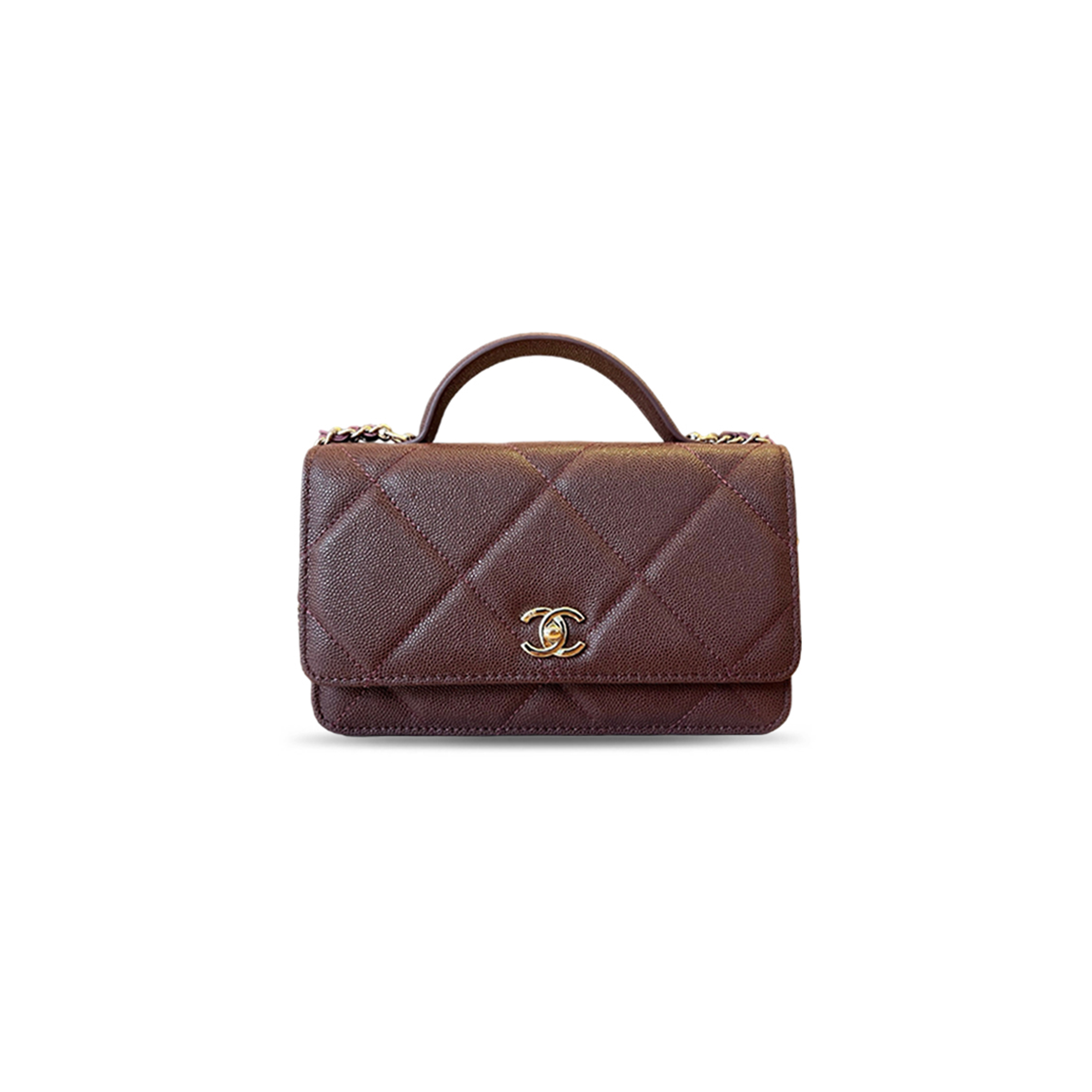 Ch**el master 25k woc quilted chain bag a96170 (19*12*4cm)